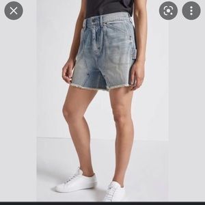 Current Eliott carpenter jean shorts